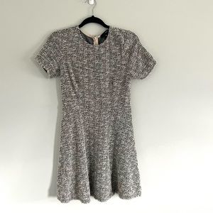 Tweed stretch mini dress